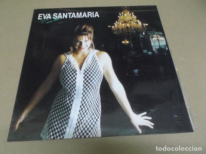 Discos de vinilo: EVA SANTAMARIA (LP) IDEM A&Ntilde;O &ndash; 1991 - Foto 1