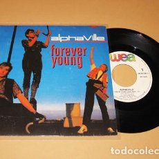 Discos de vinilo: ALPHAVILLE - FOREVER YOUNG (BALADA) / FOREVER YOUNG (DANCE) - SINGLE - 1985 (2 VERSIONES)