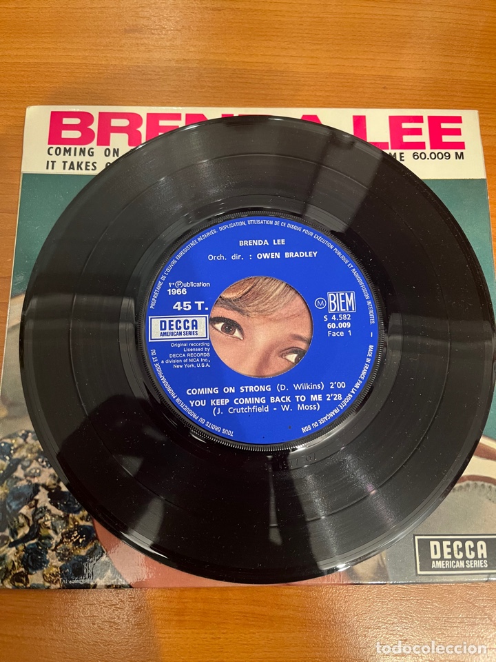 Discos de vinilo: Brenda Lee - Coming On Strong - Foto 3