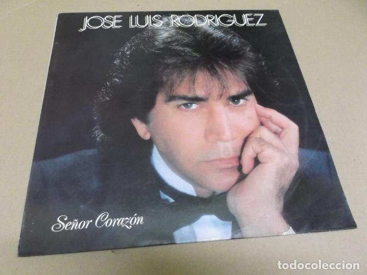 Discos de vinilo: JOSE LUIS RODRIGUEZ (LP) SE&Ntilde;OR CORAZON A&Ntilde;O &ndash; 1987 - Foto 1