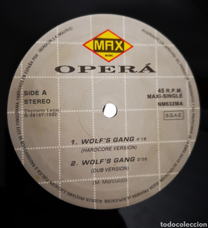 Discos de vinilo: OPERA - WOLFS GANG - Foto 2