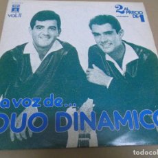 Discos de vinilo: DUO DINAMICO (LP) LA VOZ DE… VOL. II AÑO – 1976 – DOBLE DISCO PORTADA ABIERTA