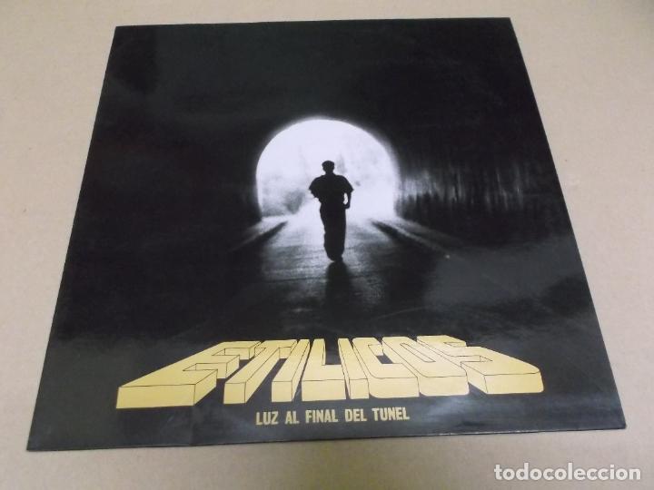 Discos de vinilo: ETILICOS (LP) LUZ AL FINAL DEL TUNEL A&Ntilde;O &ndash; 1987 - Foto 1