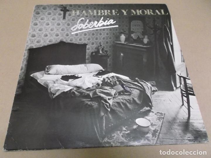 Discos de vinilo: HAMBRE Y MORAL (LP) SOBERBIA A&Ntilde;O &ndash; 1986 - Foto 1