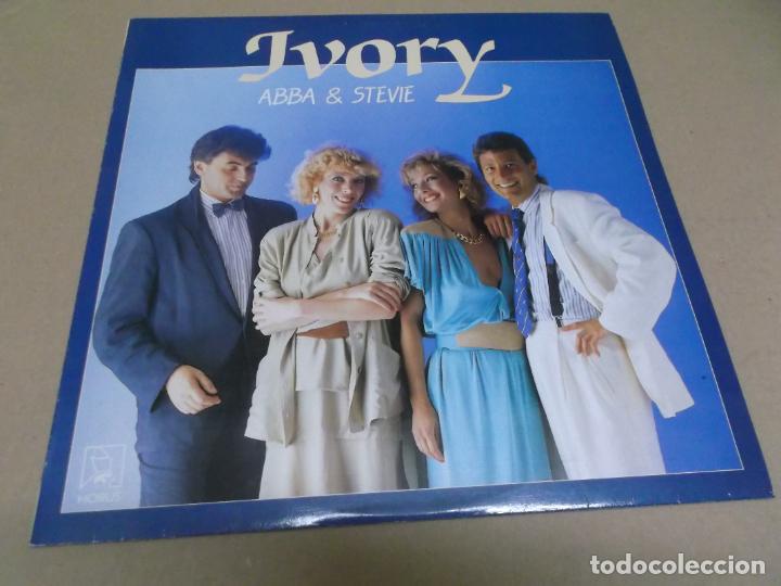 Discos de vinilo: IVORY (LP) ABBA & STEVIE A&Ntilde;O &ndash; 1987 - Foto 1