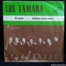 Discos de vinilo: LOS TAMARA - EL AMOR 1964. Lote 307579168