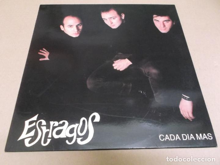 Discos de vinilo: ESTRAGOS (LP) CADA DIA MAS A&Ntilde;O &ndash; 1992 - Foto 1