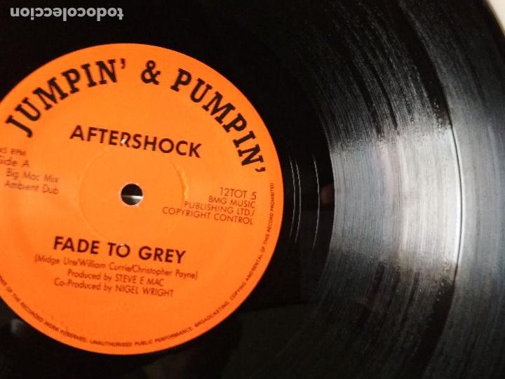 Discos de vinilo: FADE TO GREY, AFTERSHOCK, 1990 - Foto 3