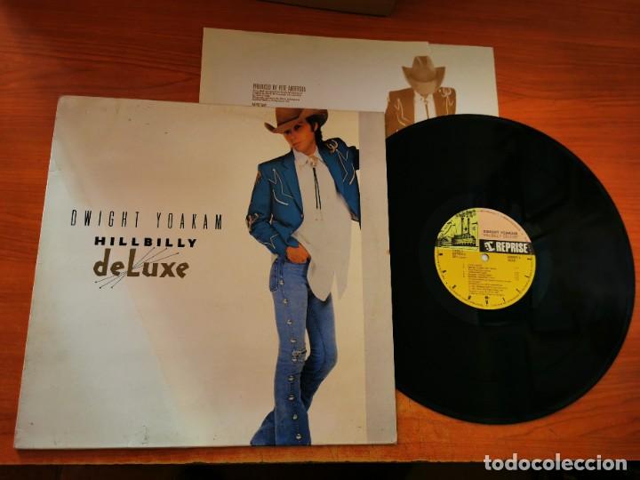 Vinyl records: DWIGHT YOAKAM Hillbilly Deluxe LP VINILO DEL A&Ntilde;O 1987 ESPA&Ntilde;A CON ENCARTE CONTIENE 10 TEMAS