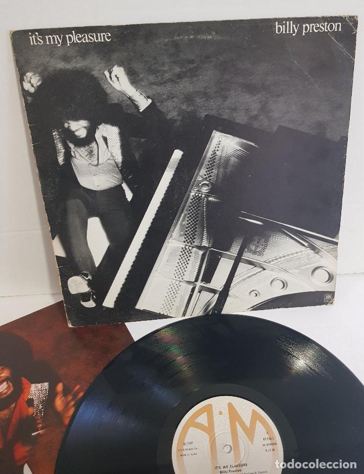 Discos de vinilo: BILLY PRESTON. ITS MY PLEASURE - Foto 1