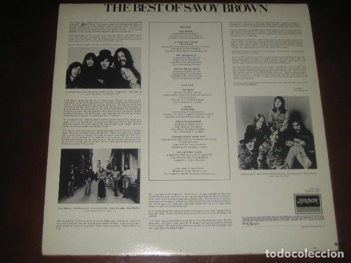 Discos de vinilo: SAVOY BROWN - ED. CANADA 1984 - Foto 2