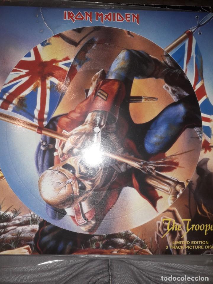 Discos de vinilo: Iron Maiden-The TrooperVinyl-EDIC UK 2005-12”, Limited Edition, Picture Disc-HARD ROCK - Foto 10 - 303446978