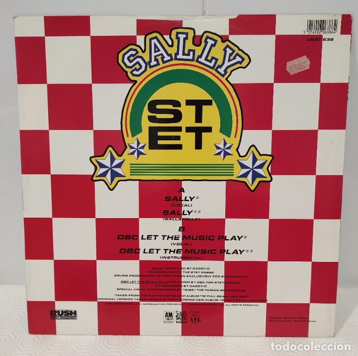 Discos de vinilo: Stetsasonic - Sally / DBC Let The Music Play - Foto 2
