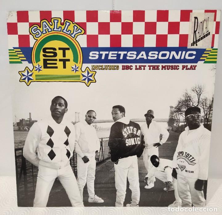 Discos de vinilo: Stetsasonic - Sally / DBC Let The Music Play - Foto 1