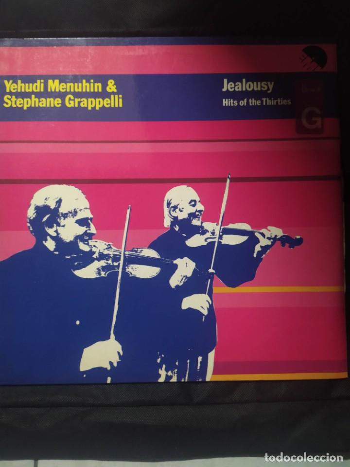 Discos de vinilo: YEHUDI MENUHIN & STEPHANE GRAPELLI - Jealousy LP - Foto 1