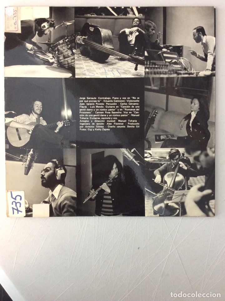 Discos de vinilo: Manuel Toharia. Pr&oacute;logo, a nines. - Foto 2