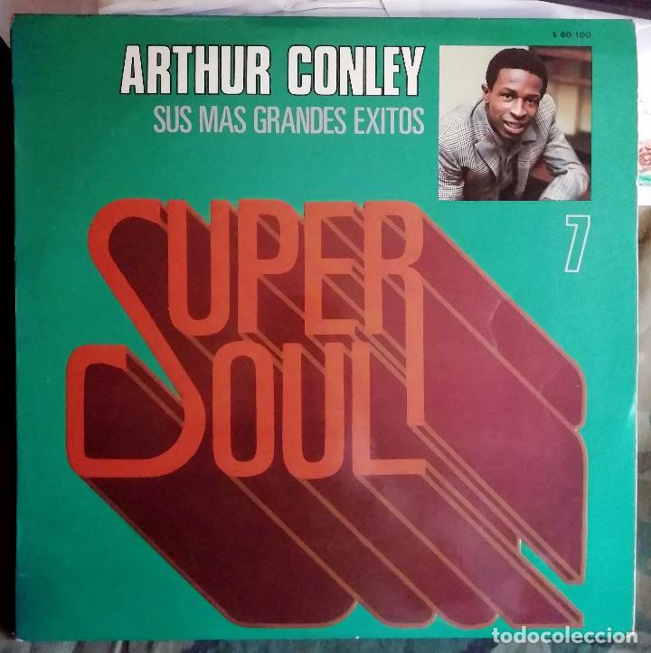 Discos de vinilo: Arthur Conley &ndash; Sus M&aacute;s Grandes &Eacute;xitos LP, Spain 1978 - Foto 1