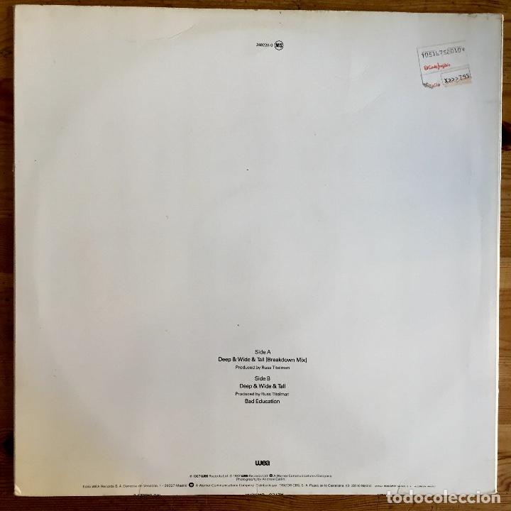 Discos de vinilo: AZTEC CAMERA : DEEP & WIDE & TALL [WEA - ESP 1987] 12&rdquo; - Foto 2
