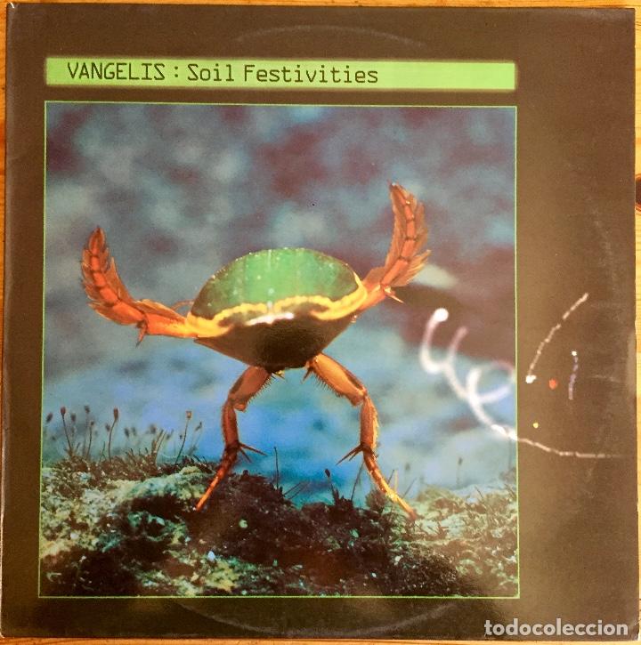 Discos de vinilo: VANGELIS : SOIL FESTIVITIES [POLYDOR - ESP 1984] LP - Foto 1