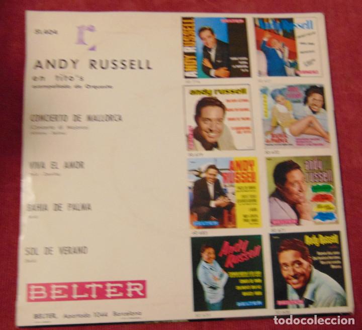 Discos de vinilo: ANDY RUSSELL EN TITOS - EP 1964 - Foto 2