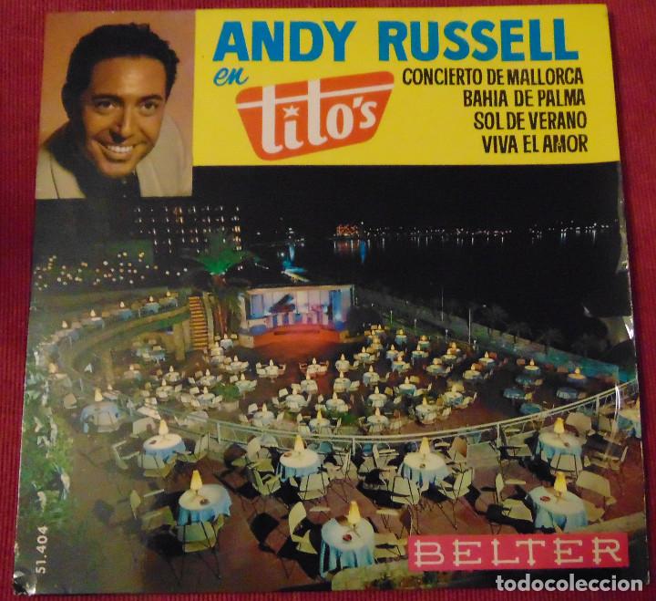 Discos de vinilo: ANDY RUSSELL EN TITOS - EP 1964 - Foto 1