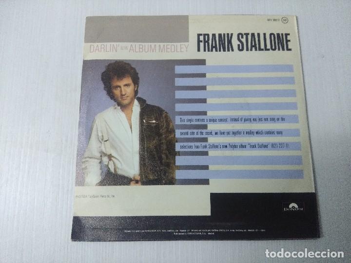 Discos de vinilo: FRANK STALLONE/DARLIN/SINGLE. - Foto 3