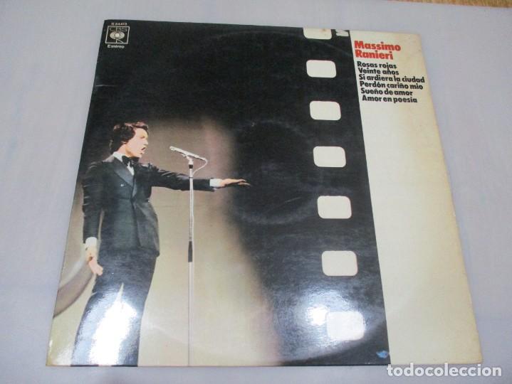 Discos de vinilo: MASSIMO RANIERI Rosas rojas DI1356 - Foto 1