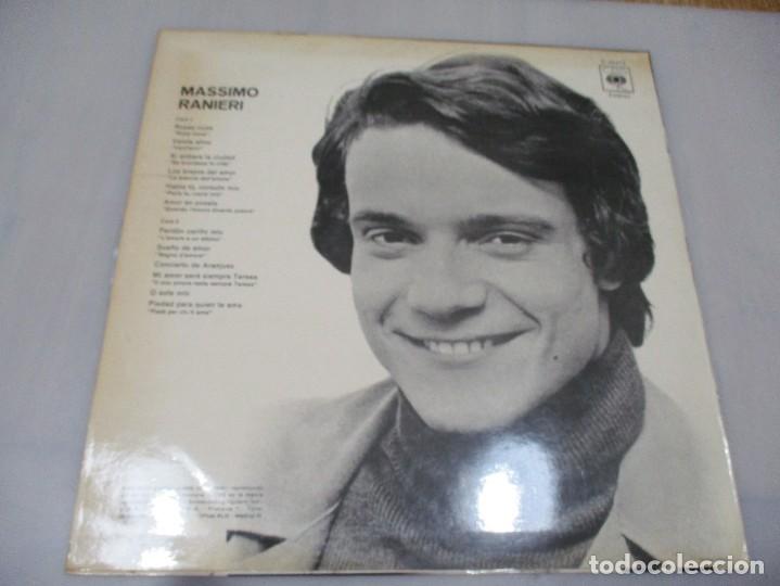 Discos de vinilo: MASSIMO RANIERI Rosas rojas DI1356 - Foto 2