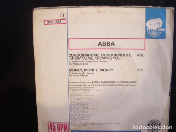 Discos de vinilo: ABBA- KNOWING ME, KNOWING YOU. SINGLE. - Foto 2