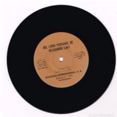 Discos de vinilo: DEL LIBRO PERSONAL DE LOS RECUERDOS 1967 - SONIDOS - SINGLE 1968 - SOLO VINILO