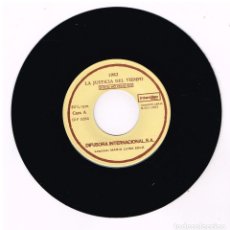 Discos de vinilo: 1982. LA JUSTICIA DEL TIEMPO - SINGLE 1983 - SOLO VINILO