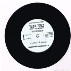 Discos de vinilo: IMAGENES Y RECUERDOS 1939-1950 (1) AÑOS DE PENITENCIA - SINGLE 1970 - SOLO VINILO