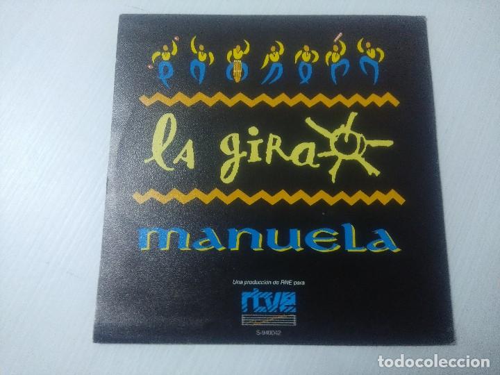 Discos de vinilo: MANUELA/LA GIRA/SINGLE. - Foto 1