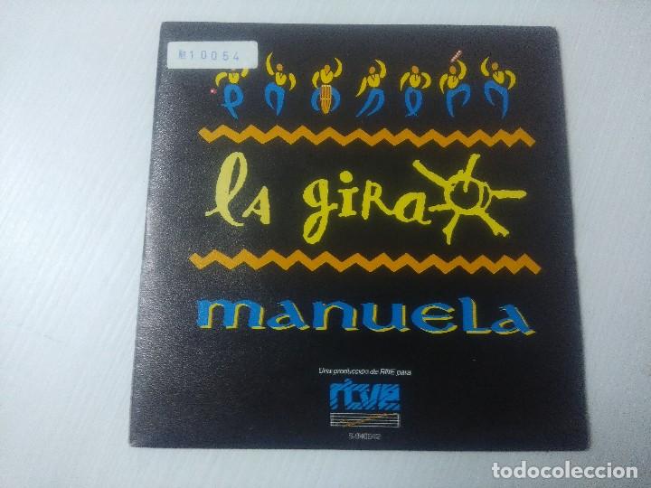 Discos de vinilo: MANUELA/LA GIRA/SINGLE. - Foto 2