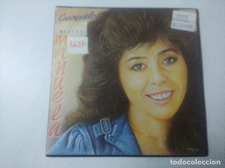 Discos de vinilo: MANUELA/RECOGETELO/SINGLE PROMOCIONAL. - Foto 1