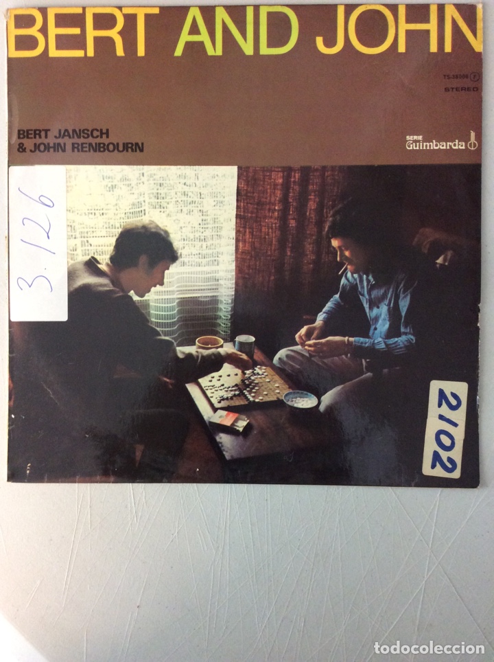 Discos de vinilo: Bert Jansch & John Renbourn. Bert and John. - Foto 1