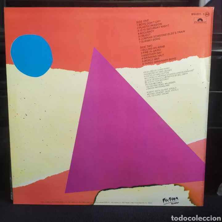 Discos de vinilo: The Cure - Boys Dont Cry 1986 - Foto 2