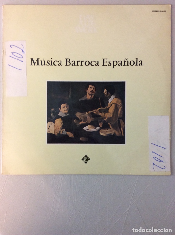 Vinyl-Schallplatten: M&uacute;sica Barroca Espa&ntilde;ola.