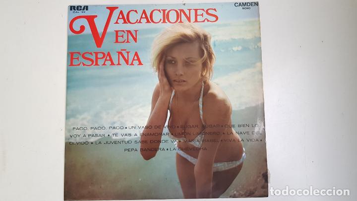 Discos de vinilo: VACACIONES EN ESPA&Ntilde;A (VINILO) - Foto 1