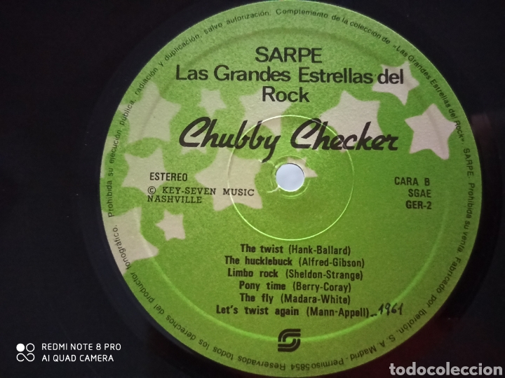 Discos de vinilo: Little Richard&nbsp;/&nbsp;Chubby Checker&nbsp;&ndash;&nbsp;Little Richard / Chubby Checker - Foto 2