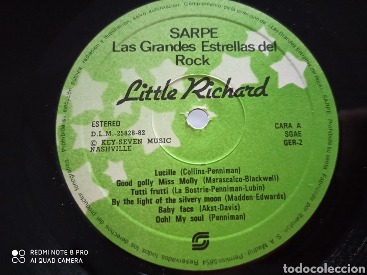 Discos de vinilo: Little Richard&nbsp;/&nbsp;Chubby Checker&nbsp;&ndash;&nbsp;Little Richard / Chubby Checker - Foto 1