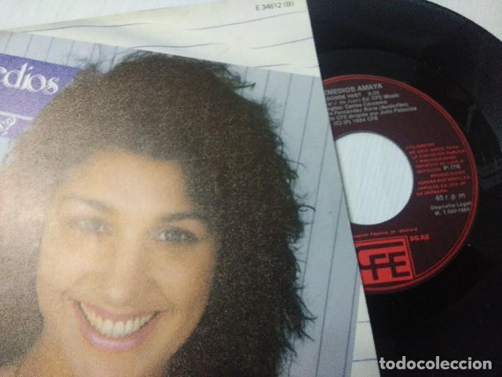 Discos de vinilo: REMEDIOS AMAYA/DONDE VAS/SINGLE. - Foto 2