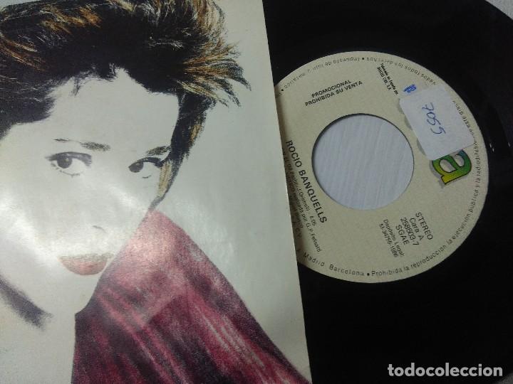Discos de vinilo: ROCIO BANQUELLS/CON EL/SINGLE PROMOCIONAL. - Foto 2