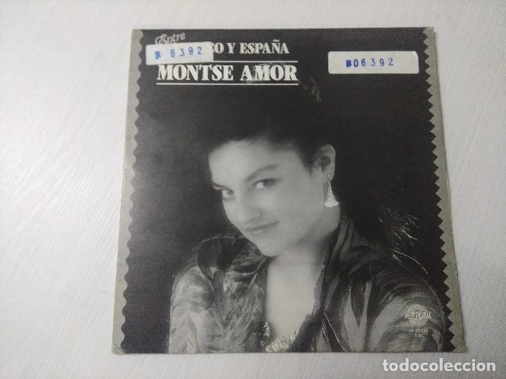 Discos de vinilo: MONTSE AMOR/EL TRAIDOR/SINGLE. - Foto 1
