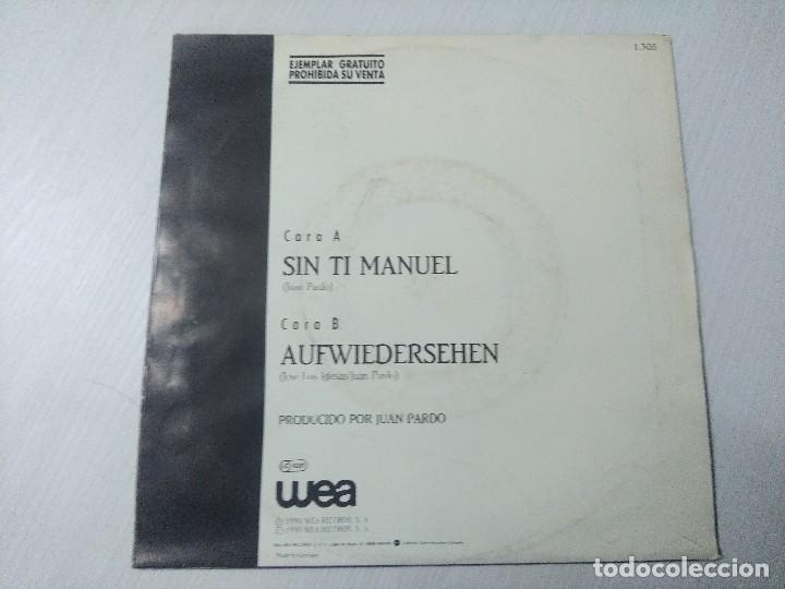 Discos de vinilo: AMAYA SAIZAR/SIN TI MANUEL/SINGLE. - Foto 3