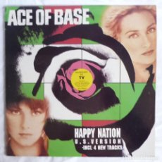 Disques de vinyle: LP VINILO ACE OF BASE HAPPY NATION U.S. VERSION 1994. Lote 325636228