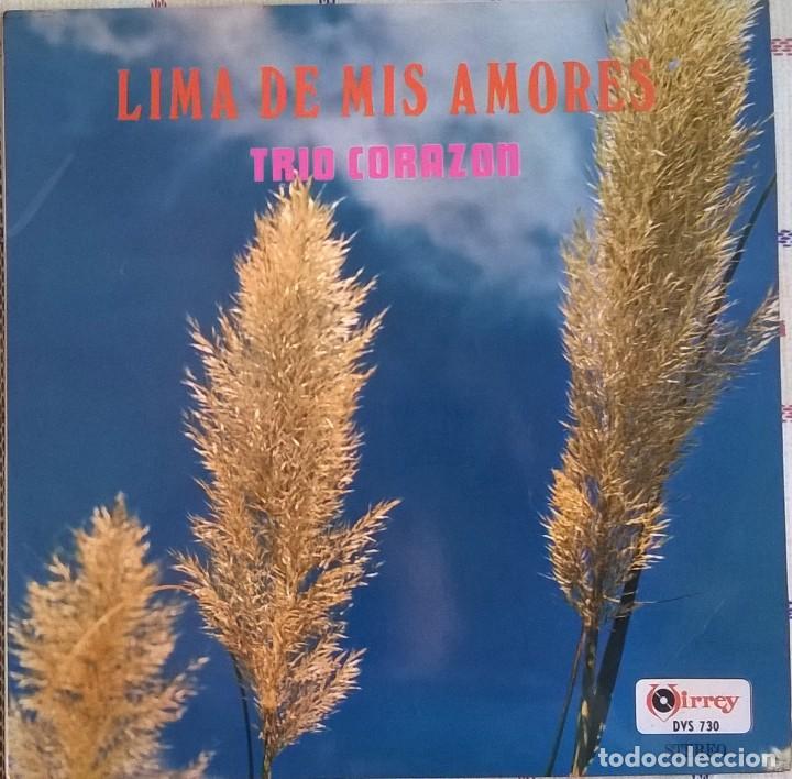 Disques de vinyle: Trio Corazon, Lima De Mis Amores, Virrey DVS 730, PERU