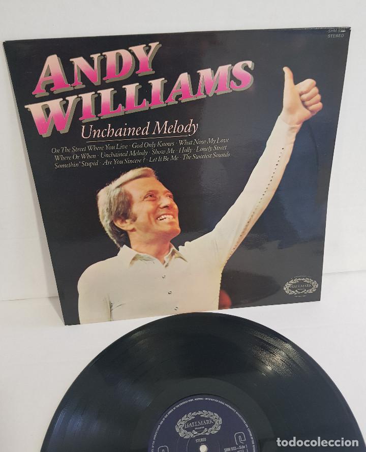 Discos de vinilo: ANDY WILLIAMS - UNCHAINET MELODY - Foto 1
