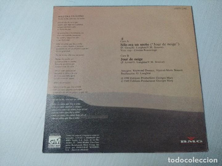 Discos de vinilo: ELSA/SOLO ERA UN SUE&Ntilde;O/SINGLE. - Foto 3