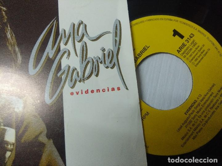 Discos de vinilo: ANA GABRIEL/EVIDENCIAS/SINGLE PROMOCIONAL. - Foto 2